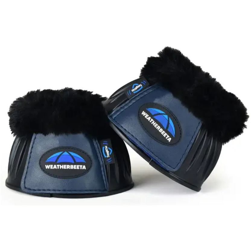 2025 WeatherBeeta Tough - Tec Prime Fleece Trim Gummi Bell Stiefel 1027523 - Navy